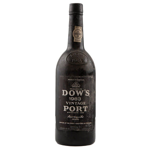 Single bottle of Fortified wine Dow's, Vintage Port, 1983 Touriga Franca & Touriga Nacional