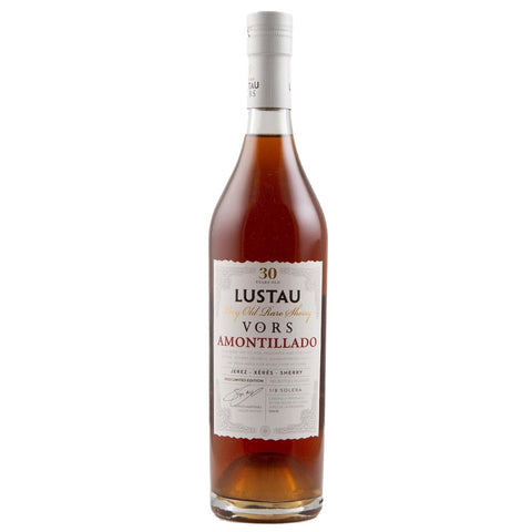Single bottle of Fortified wine Lustau VORS 30 Year Old Amontillado Sherry, Jerez Amontillado, NV 100% Palomino