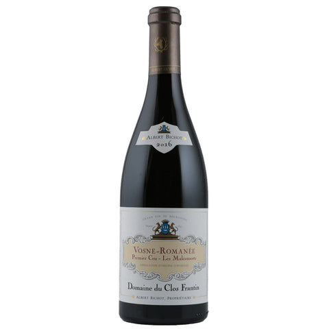 Single bottle of Red wine Albert Bichot Domaine du Clos Frantin, Vosne Malconsorts Premier Cru, Vosne-Romanee, 2016 100% Pinot Noir