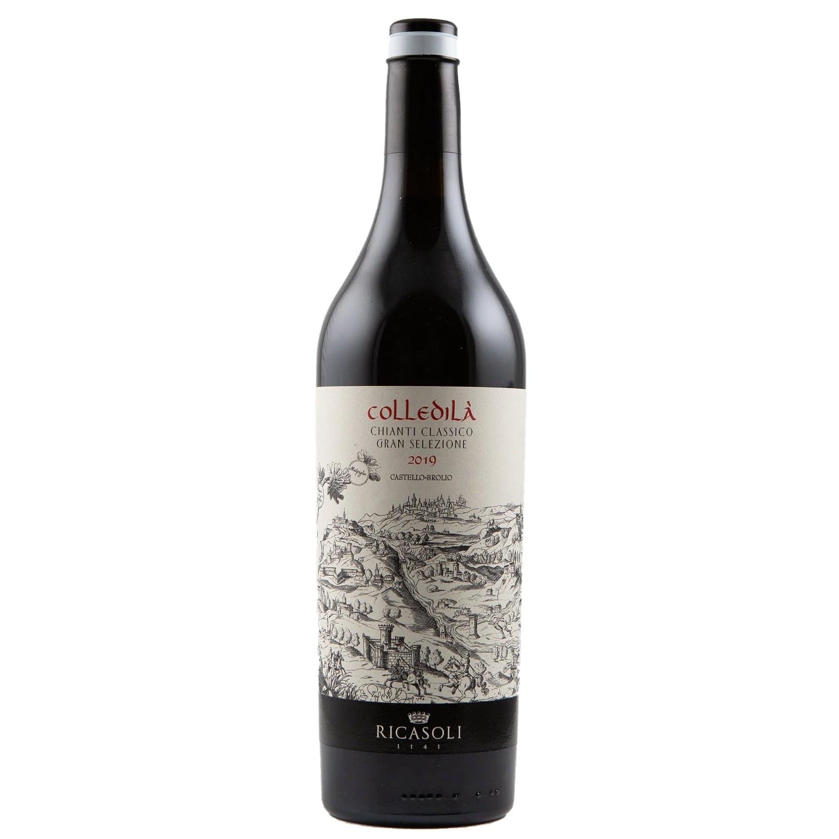 Single bottle of Red wine Barone Ricasole, Chianti Gran Selezione Colledila, Chianti Classico, 2019 100% Sangiovese