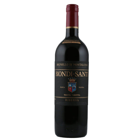 Single bottle of Red wine Biondi-Santi, Tenuta Greppo Riserva, Brunello di Montalcino, 2013 100% Sangiovese