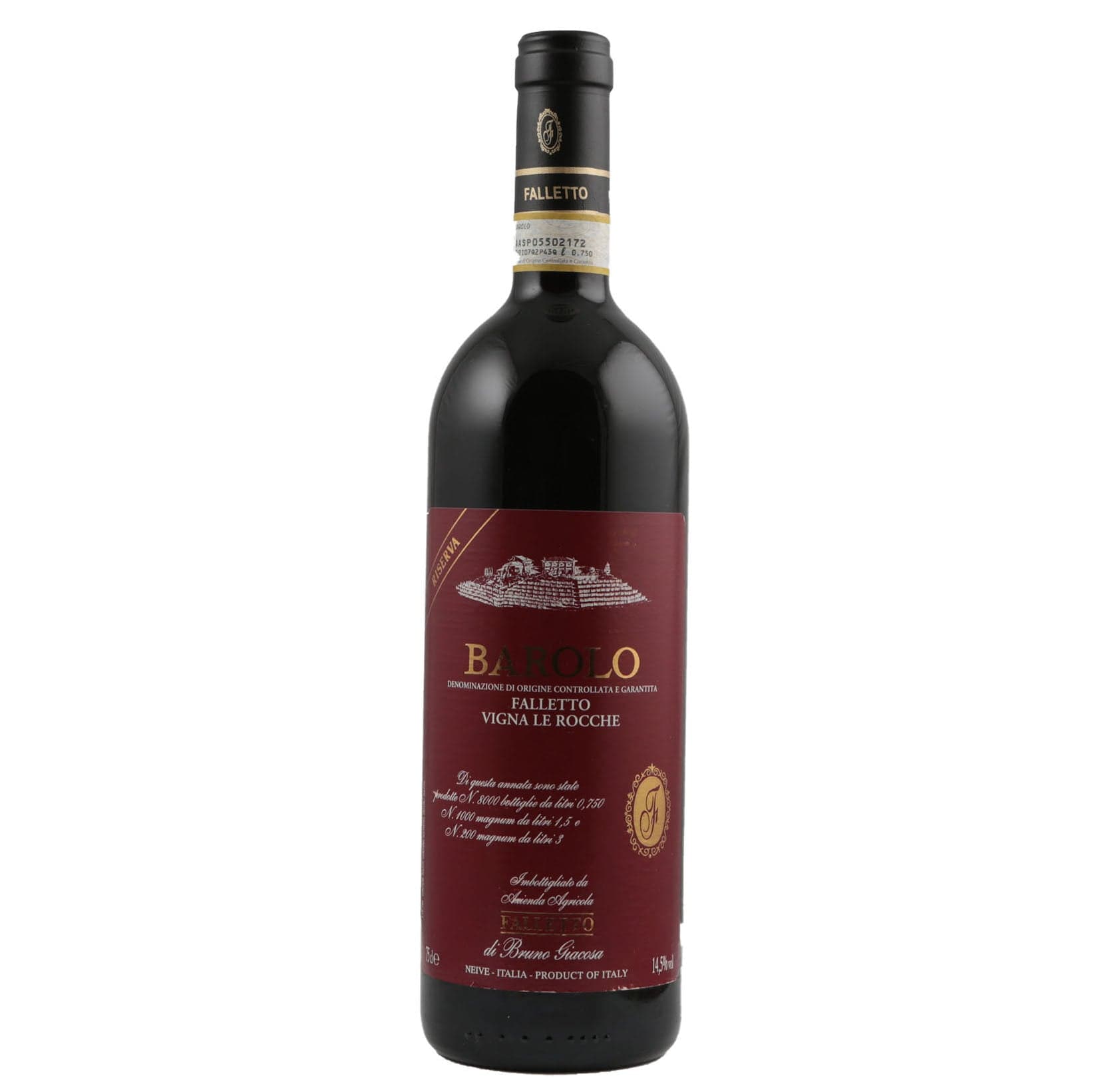 Single bottle of Red wine Bruno Giacosa, Asili Riserva, Barbaresco, 2011 100% Nebbiolo