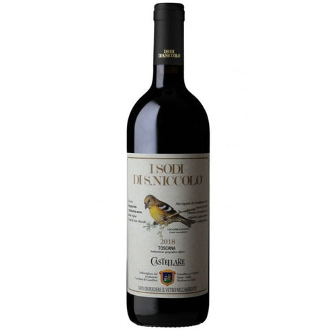 Single bottle of Red wine Castellare di Castellina, 'I Sodi di San Niccolo', Toscana IGT, 2018 85% Sangiovese & 15% Malvasia