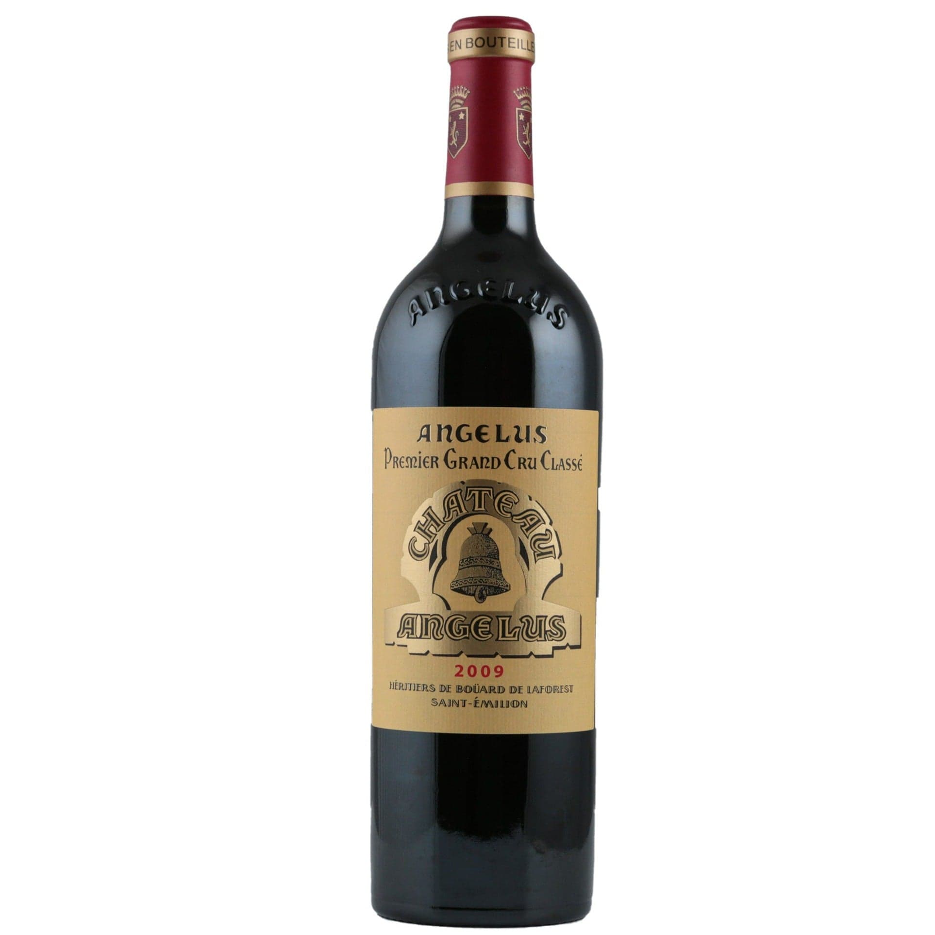 Single bottle of Red wine Ch. Angelus, Grand Cru, Saint-Emilion, 2009 60% Merlot & 40% Cabernet Franc