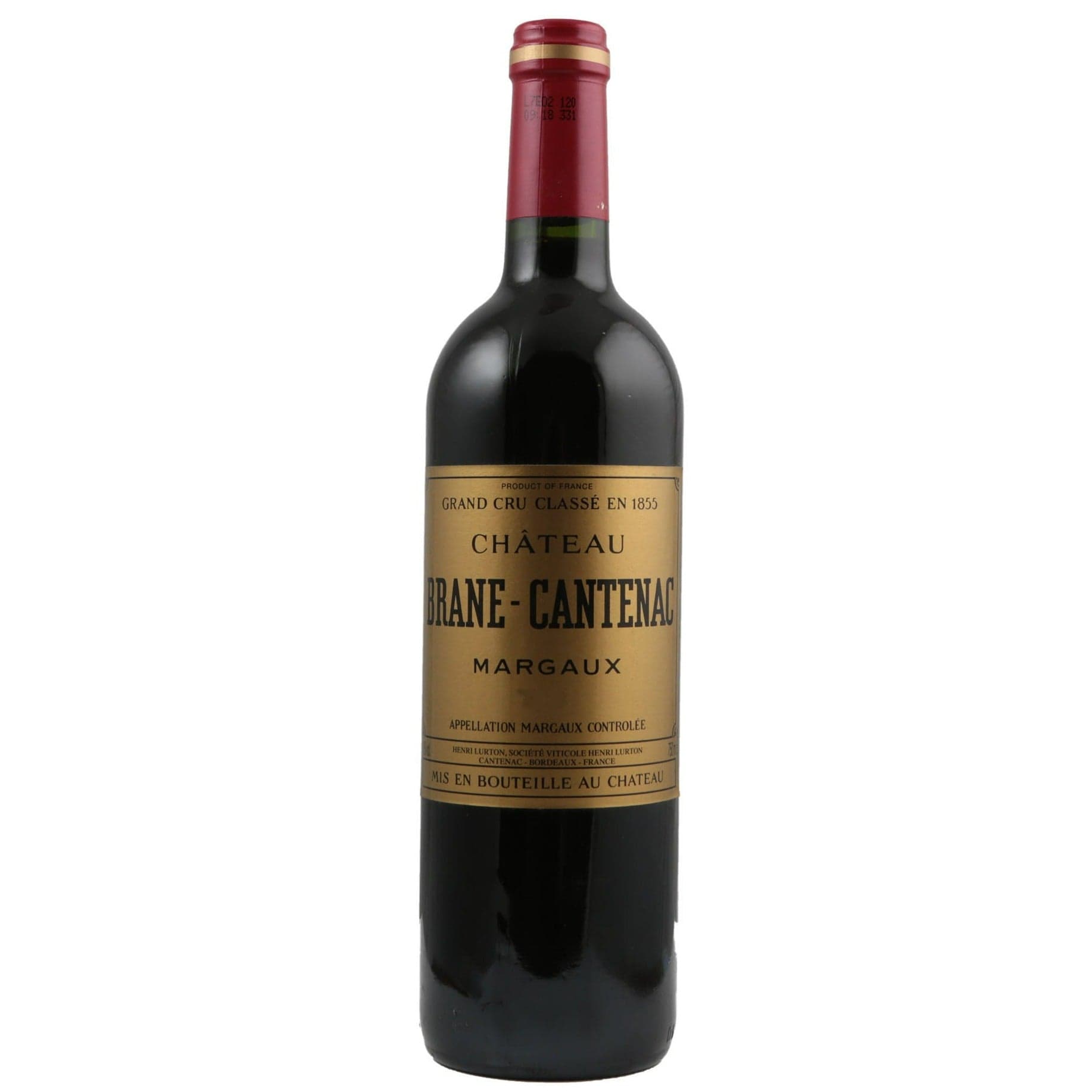 Single bottle of Red wine Ch. Brane-Cantenac, 2nd Growth Grand Cru Classe, Margaux, 2009 53% Cabernet Sauvignon, 40% Merlot & 7% Cabernet Franc
