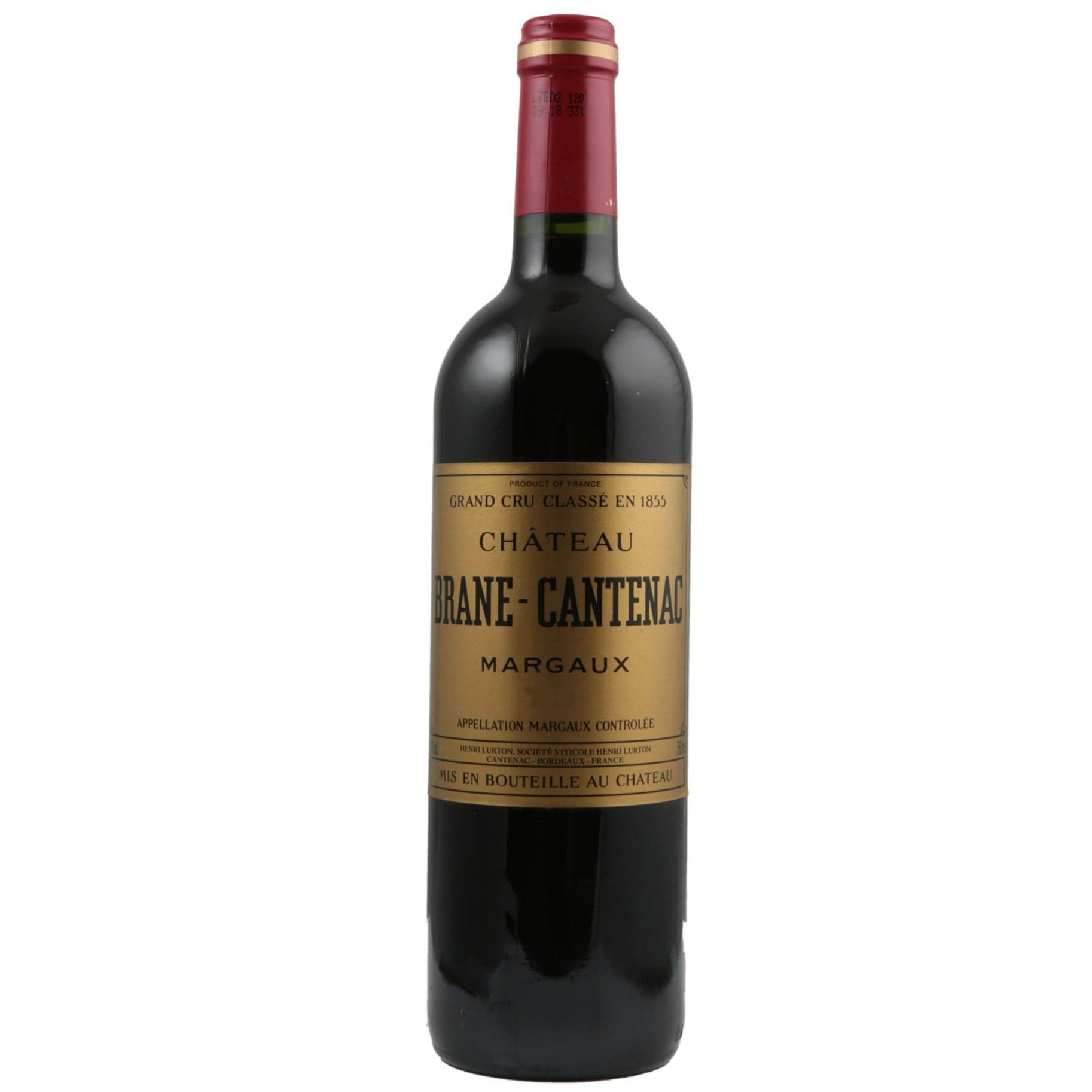 Single bottle of Red wine Ch. Brane-Cantenac, 2nd Growth Grand Cru Classe, Margaux, 2010 62% Cabernet Sauvignon, 30% Merlot & 8% Cabernet Franc