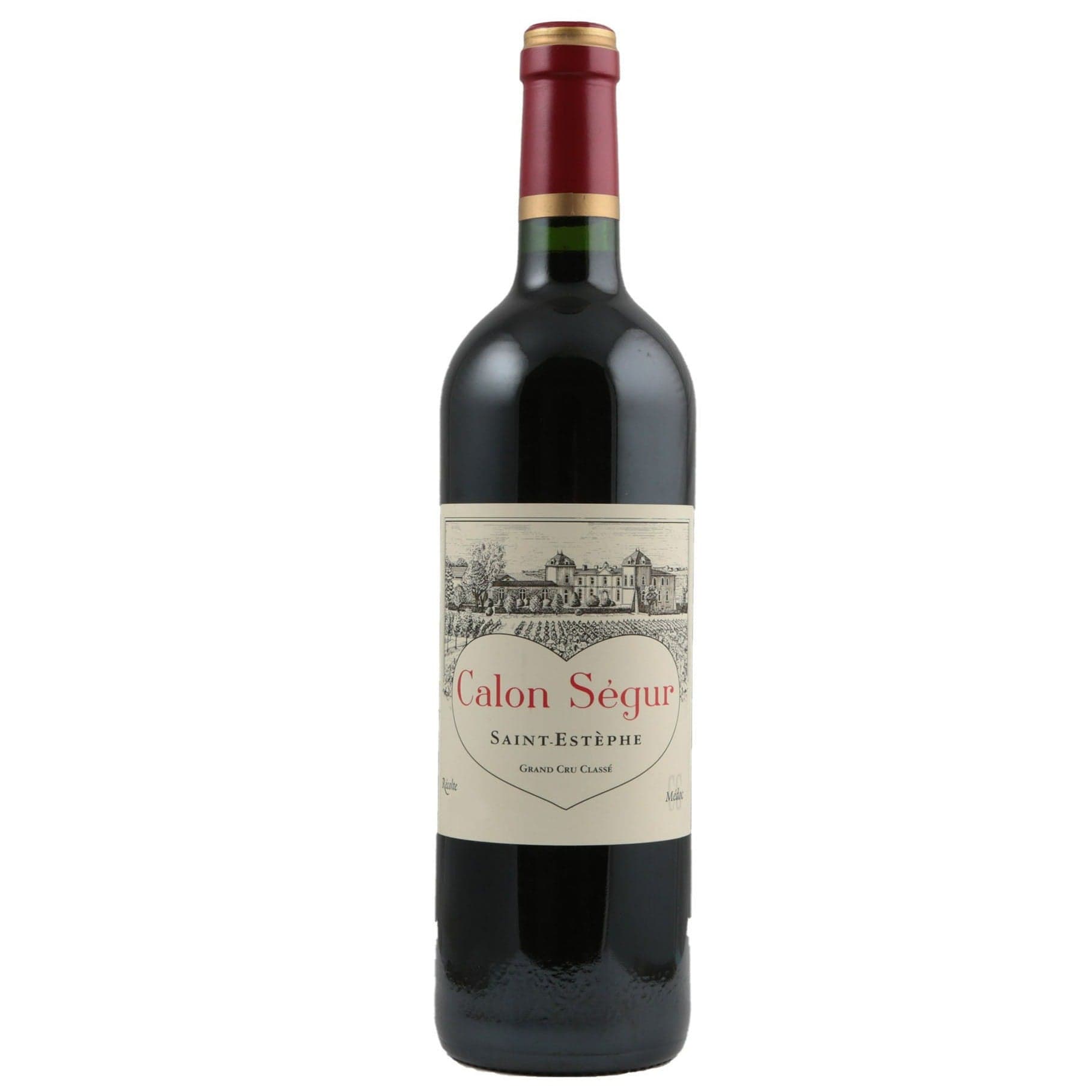 Single bottle of Red wine Ch. Calon-Segur, 3rd Growth Grand Cru Classe, Saint-Estephe, 2000 57% Cabernet Sauvignon, 34% Merlot, 7% Cabernet Franc & 2% Petit Verdot