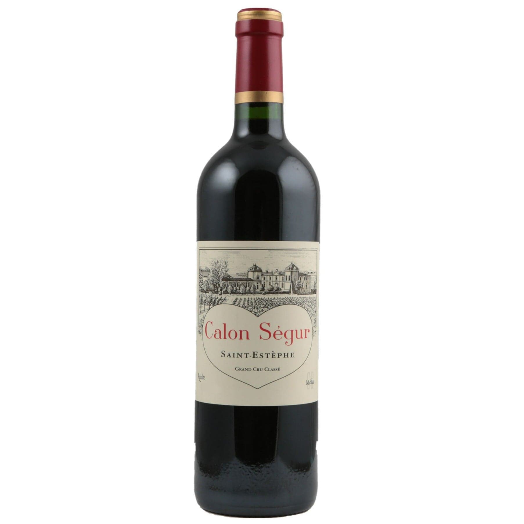 Single bottle of Red wine Ch. Calon-Segur, 3rd Growth Grand Cru Classe, Saint-Estephe, 2009 57% Cabernet Sauvignon, 34% Merlot, 7% Cabernet Franc & 2% Petit Verdot