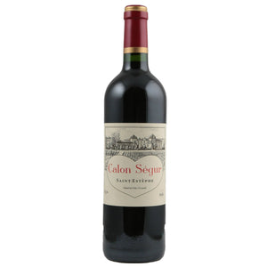 Single bottle of Red wine Ch. Calon-Segur, 3rd Growth Grand Cru Classe, Saint-Estephe, 2010 57% Cabernet Sauvignon, 34% Merlot, 7% Cabernet Franc & 2% Petit Verdot