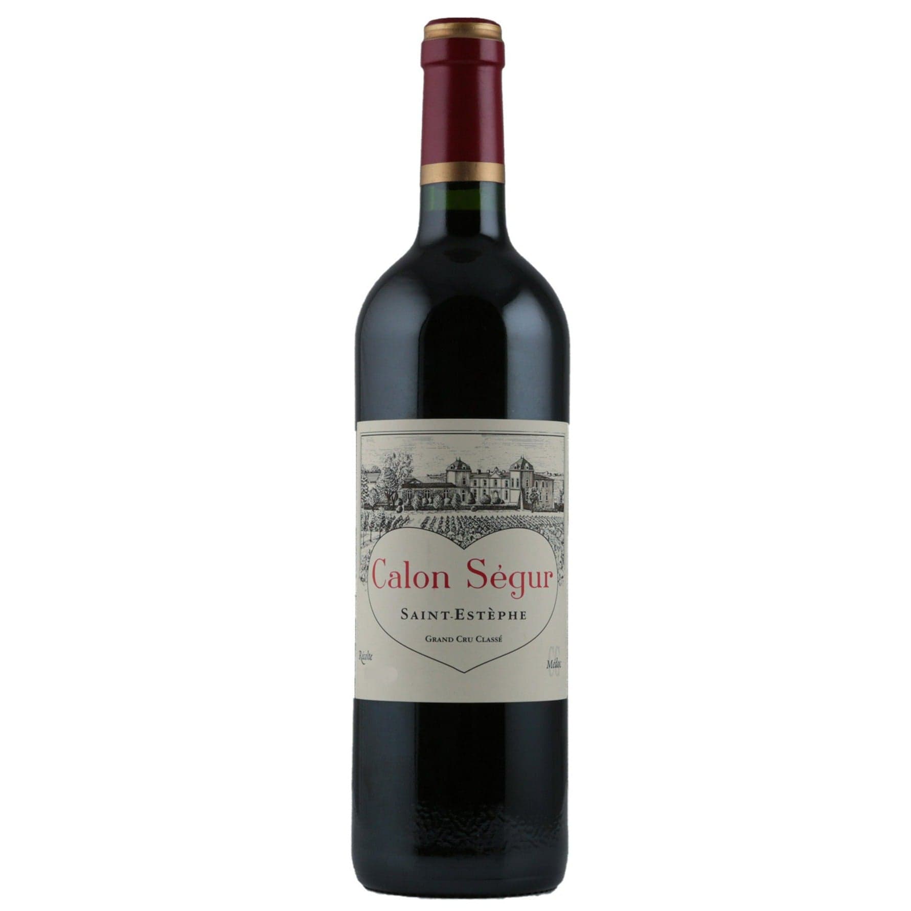 Single bottle of Red wine Ch. Calon-Segur, 3rd Growth Grand Cru Classe, Saint-Estephe, 2016 57% Cabernet Sauvignon, 34% Merlot, 7% Cabernet Franc & 2% Petit Verdot