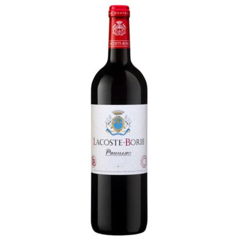 Single bottle of Red wine Ch. Grand-Puy-Lacoste, 'Lacoste-Borie', Pauillac, 2019 62% Cabernet Sauvignon, 29% Merlot & 9% Cabernet Franc