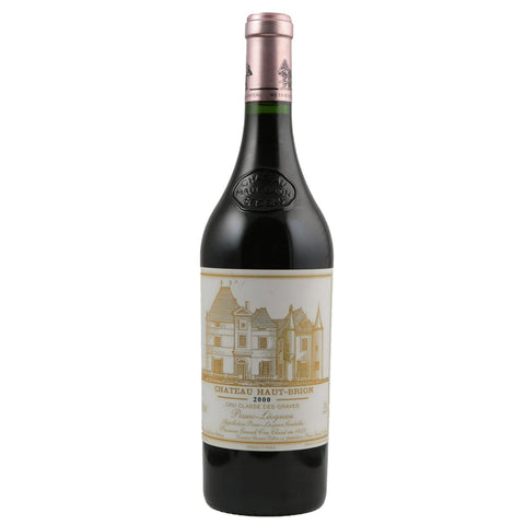 Single bottle of Red wine Ch. Haut Brion, 1st Growth Grand Cru Classe, Pessac-Leognan, 2000 51% Merlot, 43% Cabernet Sauvignon & 6% Cabernet Franc