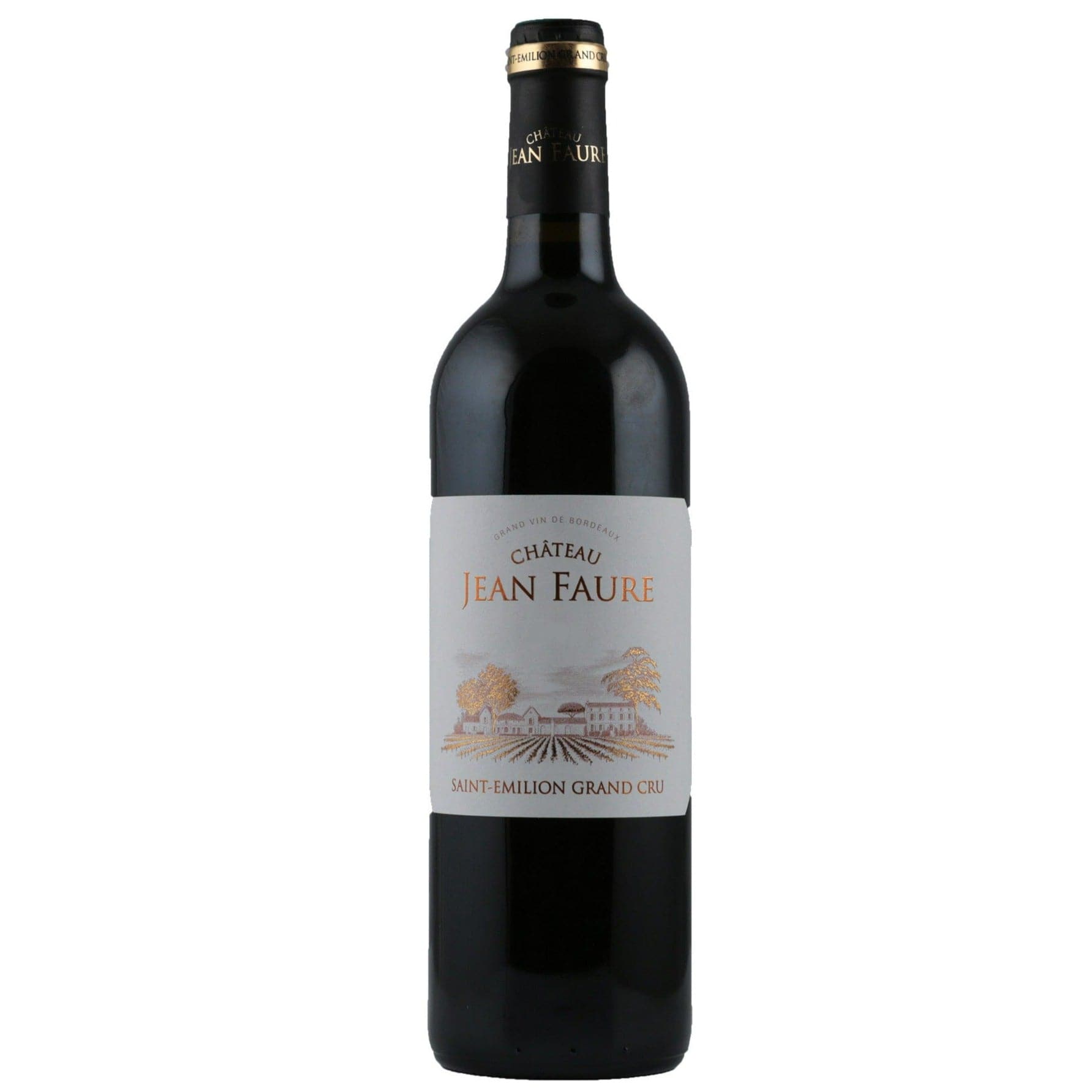 Single bottle of Red wine Ch. Jean Faure, Grand Cru, Saint-Emilion, 2010 54% Cabernet Franc, 40% Merlot & 6% Malbec