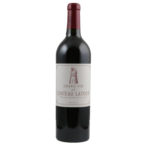 Single bottle of Red wine Ch. Latour, 1st Growth Grand Cru Classe, Pauillac, 1996 75% Cabernet Sauvignon, 20% Merlot, 4% Cabernet Franc & 1% Petit Verdot