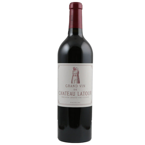 Single bottle of Red wine Ch. Latour, 1st Growth Grand Cru Classe, Pauillac, 2000 77% Cabernet Sauvignon, 16% Merlot, 4% Cabernet Franc & 3% Petit Verdot