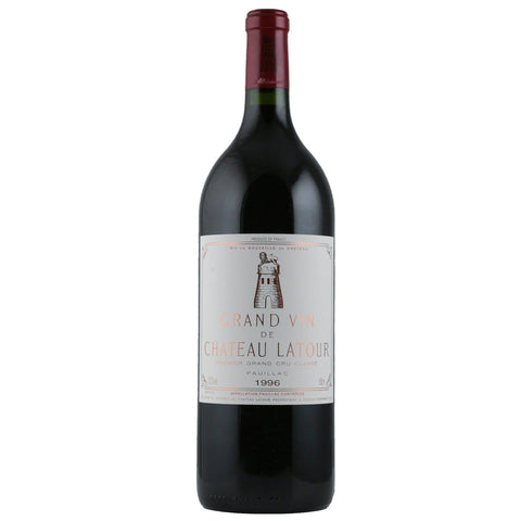 Single bottle of Red wine Ch. Latour, 1st Growth Grand Cru Classe, Pauillac, Magnum, 1996 75% Cabernet Sauvignon, 20% Merlot, 4% Cabernet Franc & 1% Petit Verdot