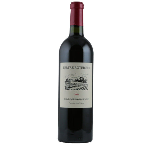 Single bottle of Red wine Ch. Le Tertre-Roteboeuf, Grand Vin, Saint-Emilion, 2009 80% Merlot & 20% Cabernet Franc