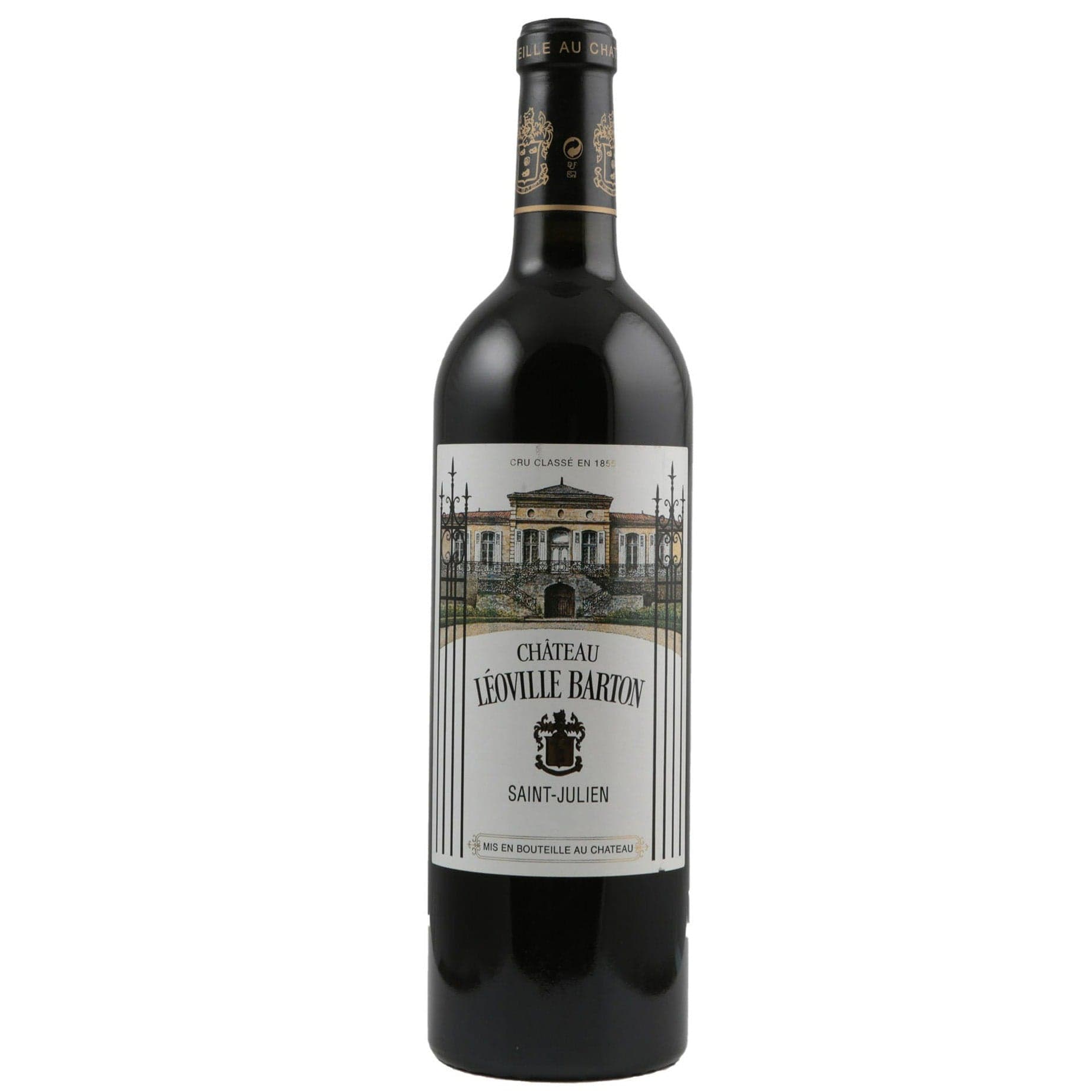 Single bottle of Red wine Ch. Leoville Barton, 2nd Growth Grand Cru Classe, Saint-Julien, 2000 74% Cabernet Sauvignon, 24% Merlot & 2% Cabernet Franc