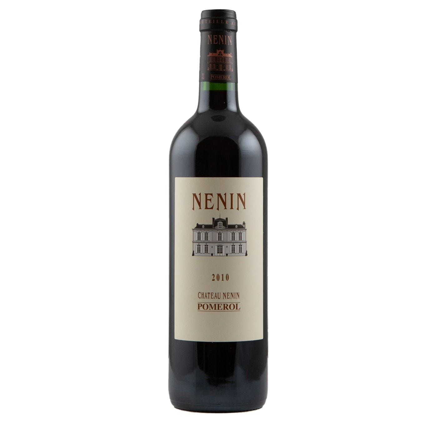 Single bottle of Red wine Ch. Nenin, Ch. Nenin, Pomerol, 2010 82% Merlot & 18% Cabernet Franc