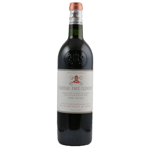 Single bottle of Red wine Ch. Pape Clement, Cru Classe de Graves, Pessac-Leognan, 2005 55% Merlot & 45% Cabernet Sauvignon