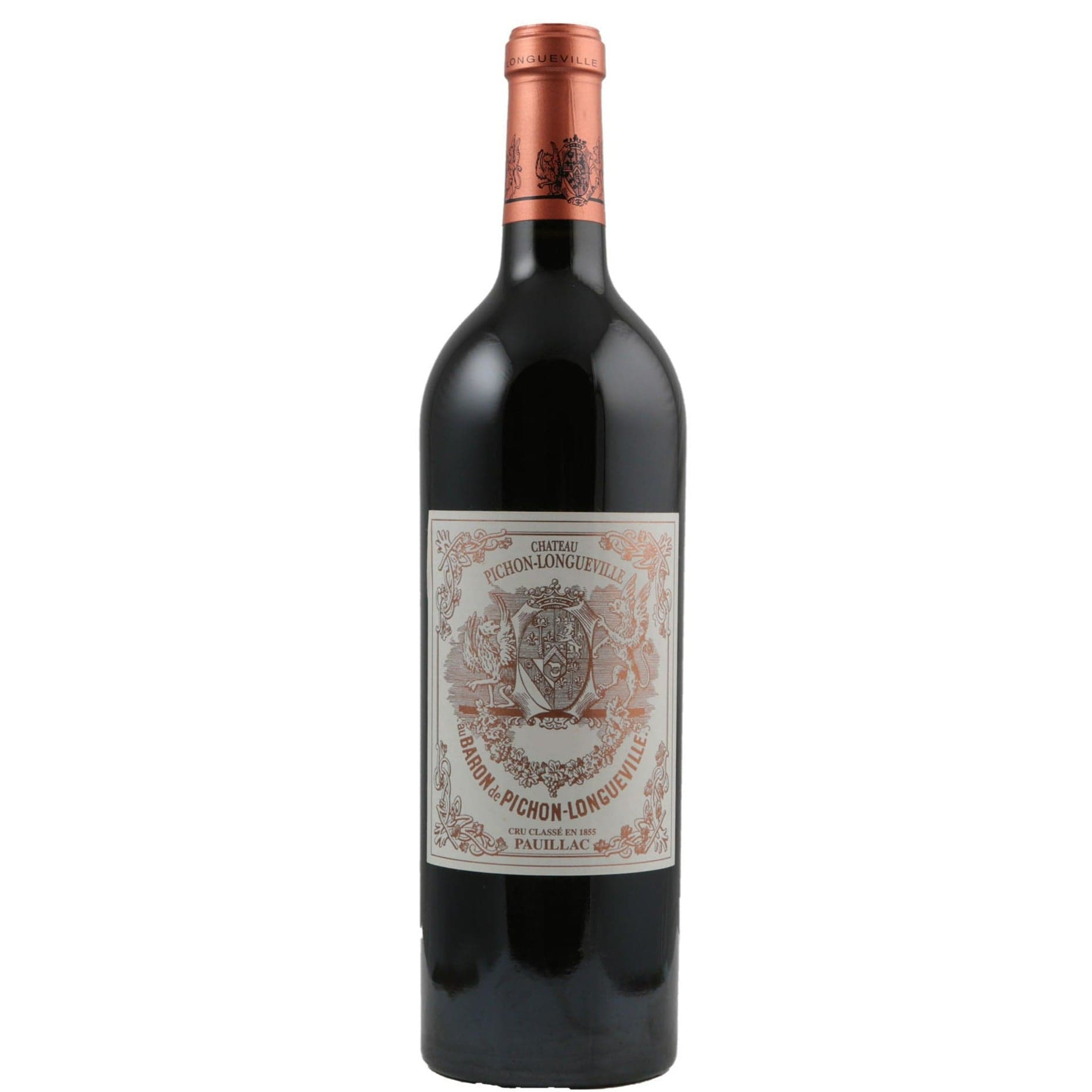 Single bottle of Red wine Ch. Pichon Baron, 2nd Growth Grand Cru Classe, Pauillac, 2010 79% Cabernet Sauvignon & 21% Merlot