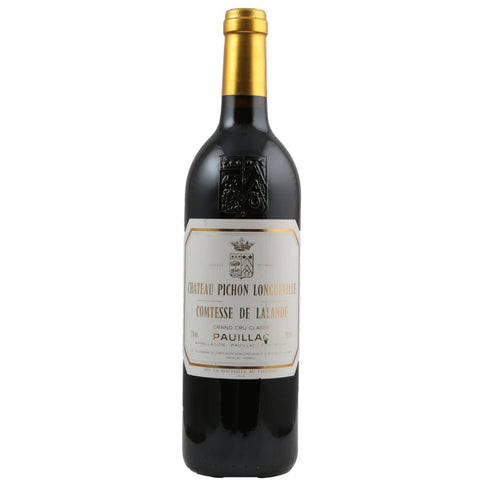 Single bottle of Red wine Ch. Pichon Lalande, 2nd Growth Grand Cru Classe, Pauillac, 2005 64% Cabernet Sauvignon, 29% Merlot & 7% Cabernet Franc