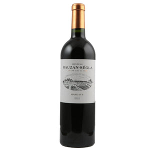 Single bottle of Red wine Ch. Rauzan-Segla, Grand Cru Classe, Margaux, 2010 60% Cabernet Sauvignon, 37% Merlot, 2% Cabernet Franc & 1% Petit Verdot