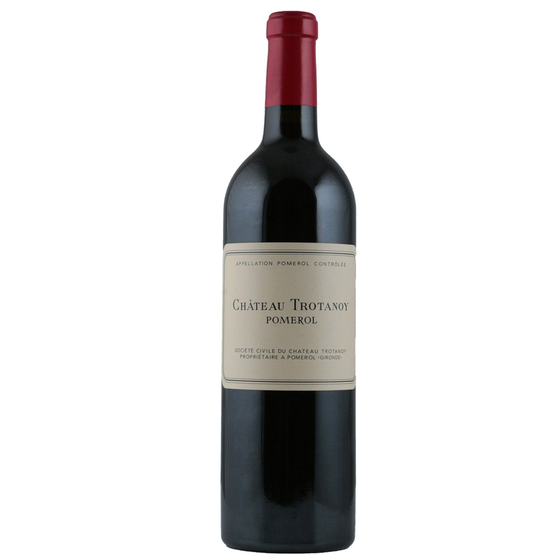 Single bottle of Red wine Ch. Trotanoy, Ch. Trotanoy, Pomerol, 2009 97% Merlot & 3% Cabernet Franc