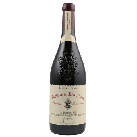 Single bottle of Red wine Chateau de Beaucastel, Chateauneuf du Pape, 1998 Grenache, Mourvedre, Syrah, Counoise & Cinsault