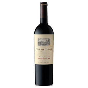 Single bottle of Red wine Concha y Toro, Don Melchor Cabernet Sauvignon, Maipo Valley, 2016 93% Cabernet Sauvignon, 3% Cabernet Franc, 3% Petit Verdot & 1% Merlot