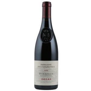 Single bottle of Red wine Delas Freres, Domaine des Tourettes, Hermitage, 2009 100% Syrah