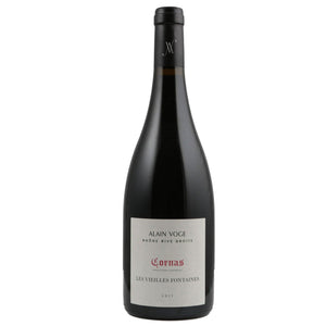 Single bottle of Red wine Dom. Alain Voge, Les Vielles Fontaines, Cornas, 2015 100% Syrah