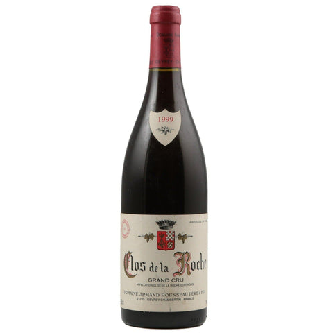 Single bottle of Red wine Dom. Armand Rousseau, Clos de la Roche Grand Cru, Gevrey Chambertin, 1999 100% Pinot Noir