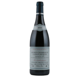 Single bottle of Red wine Dom. Bruno Clair, Gevrey Clos-Saint-Jacques, Premier Cru, 2010 100% Pinot Noir