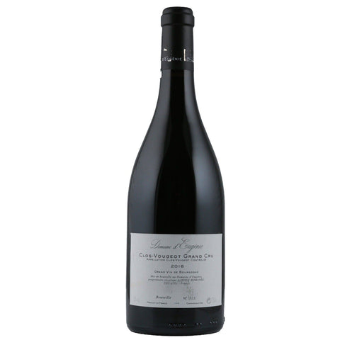 Single bottle of Red wine Dom. d’Eugenie, Clos de Vougeot Grand Cru, Vougeot, 2016 100% Pinot Noir