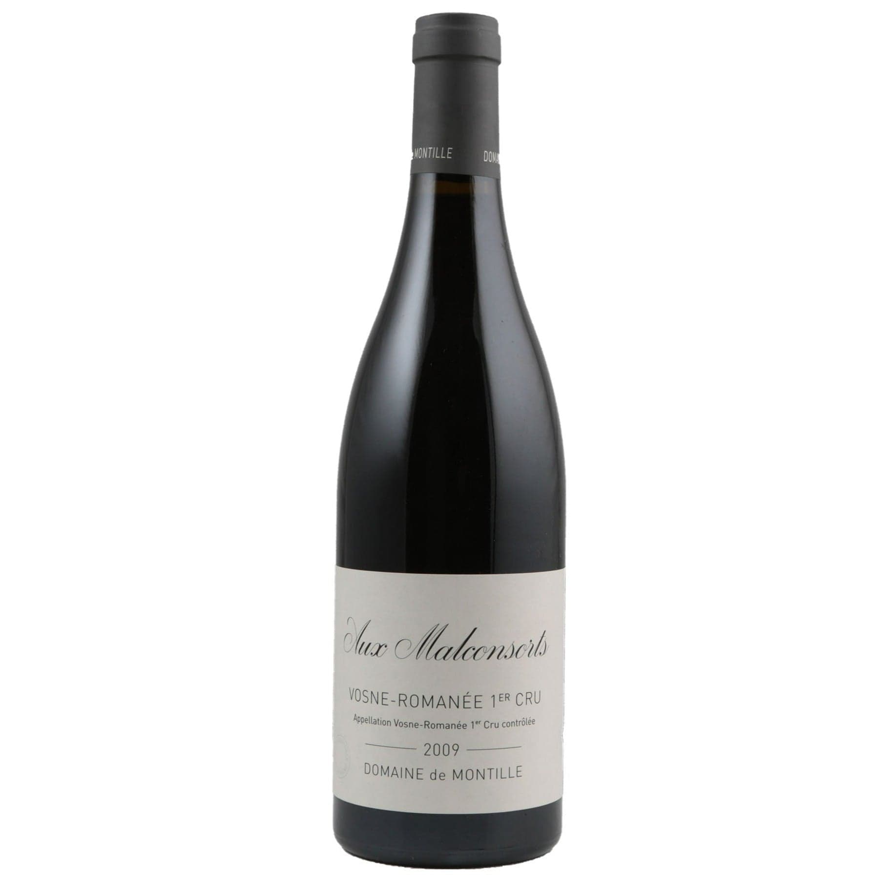 Single bottle of Red wine Dom. de Montille, Aux Malconsorts Premier Cru, Vosne-Romanee, 2009 100% Pinot Noir