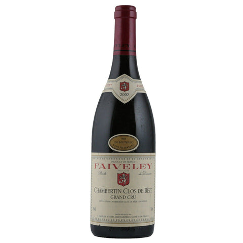 Single bottle of Red wine Dom. Faiveley, Chambertin Clos de Beze Grand Cru, Gevrey Chambertin, 2002 100% Pinot Noir