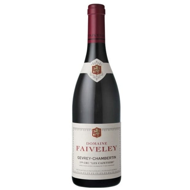 Single bottle of Red wine Dom. Faiveley, Les Cazetiers Premier Cru, Gevrey Chambertin, 2016 100% Pinot Noir