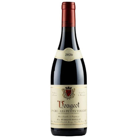 Single bottle of Red wine Dom. Hudelot-Noellat Vougeot, Les Petit Vougeots 1er Cru, Vougeot, 2020 100% Pinot Noir