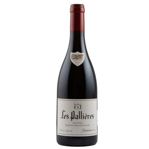 Single bottle of Red wine Dom. Les Pallieres, Les Racines, Gigondas, 2019 80% Grenache, 10% Syrah, 5% Cinsault & 5% Clairette