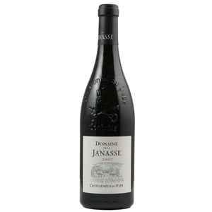 Single bottle of Red wine Domaine de la Janasse, Cuvee Tradition, Chateauneuf-du-Pape, 2007 Grenache, Syrah, Mourvedre & Cinsault