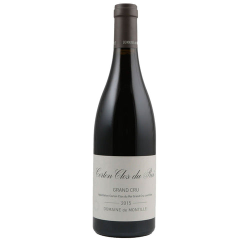 Single bottle of Red wine Domaine de Montille, Corton Clos du Roi Grand Cru, Corton Rouge, 2015 100% Pinor Noir