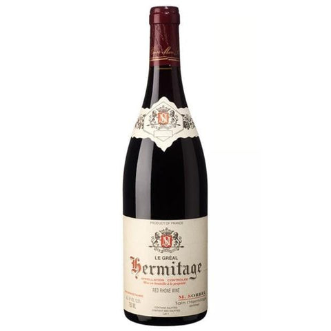 Single bottle of Red wine Domaine Marc Sorrel, Le Greal, Hermitage, 2019 100% Syrah