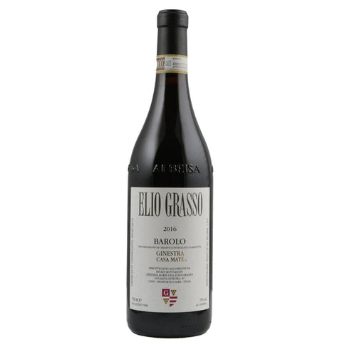 Single bottle of Red wine Elio Grasso, Ginestra Casa Mate, Barolo, 2016 100% Nebbiolo