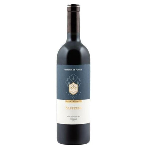 Single bottle of Red wine Fattoria Le Pupille, 'Saffredi', Maremma Toscana, 2016 Cabernet Sauvignon, Merlot & Petit Verdot