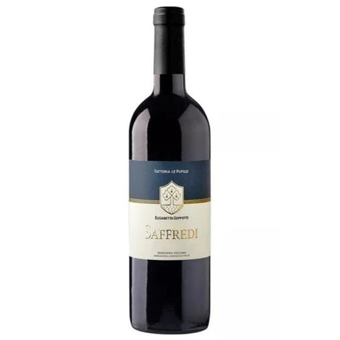 Single bottle of Red wine Fattoria Le Pupille, 'Saffredi', Maremma Toscana, 2016 Cabernet Sauvignon, Merlot & Petit Verdot