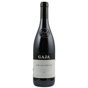 Single bottle of Red wine Gaja, Sori San Lorenzo, Barbaresco, 2015 100% Nebbiolo