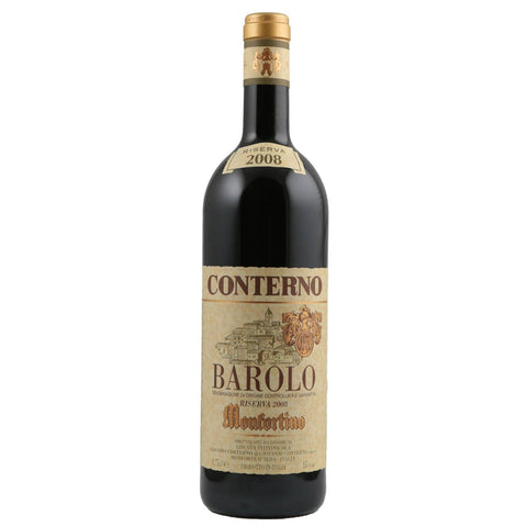 Single bottle of Red wine Giacomo Conterno, Barolo Monfortino Riserva, 2008 100% Nebbiolo