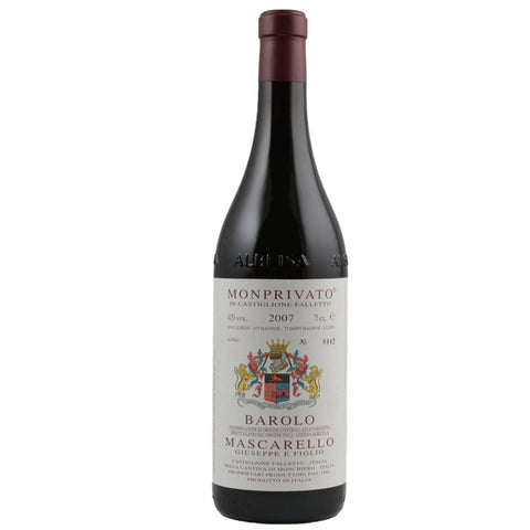 Single bottle of Red wine Giuseppe Mascarello e Figlio, Monprivato, Barolo, 2007 100% Nebbiolo
