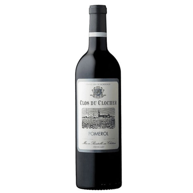 Single bottle of Red wine Jean-Baptiste Audy, Clos du Clocher, Pomerol, 2016 79% Merlot & 21% Cabernet Franc
